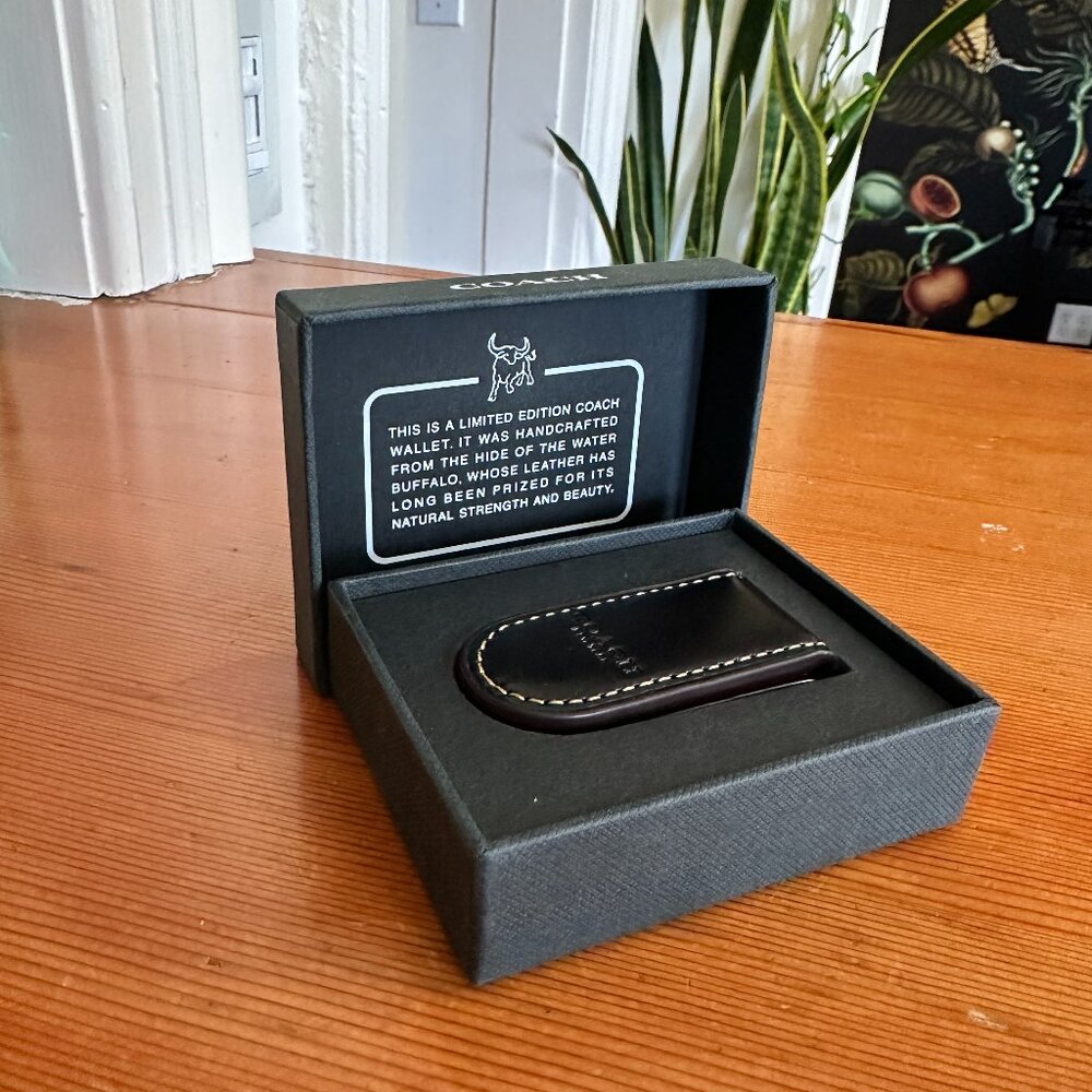 Coach Money Clip